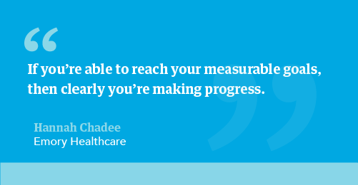 Quote about measuring your DEI goals to determine if you're successful