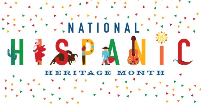 National Hispanic Heritage Month banner