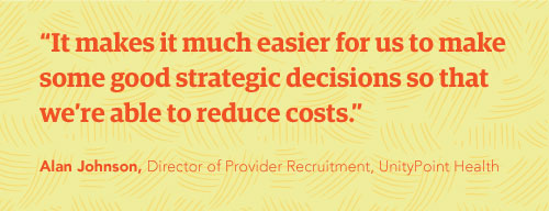 Pull quote - It makes it much easier for us to make some good strategic decisions so that we’re able to reduce costs.