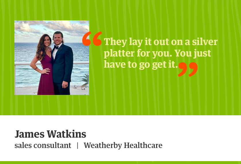 Quote from James Watkins - They lay it out on a silver platter for you. You just have to go get it.