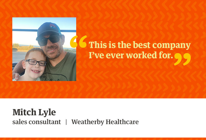 Quote from Mitch Lyle - This is the best company I've ever worked for.