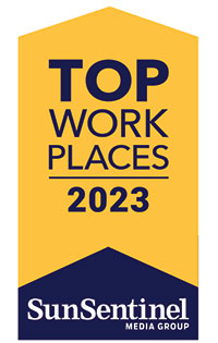 South Florida Sun Sentinel Tops Workplaces 2023 logo