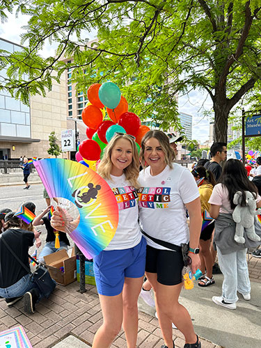 CHG employees at the Salt Lake City Pride parade