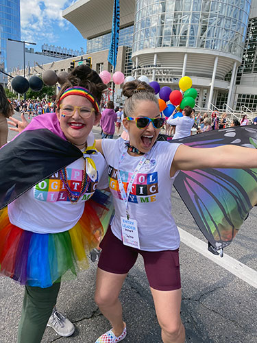 CHG employees at the Salt Lake City Pride parade