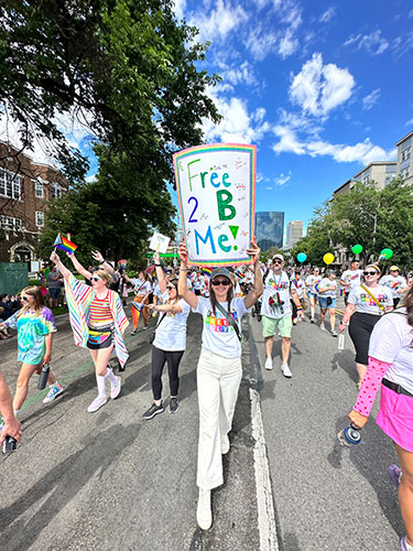 CHG employees at the Salt Lake City Pride parade