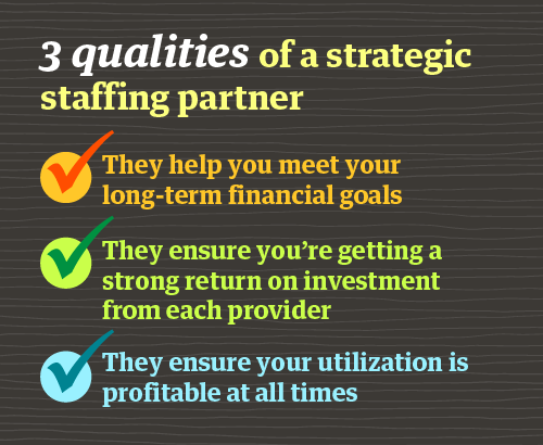Infographic - 3 qualities of a strategic staffing partner